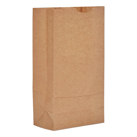 General Grocery Paper Bags, 35 lb Capacity, No 10, 6.31" x 4.19" x 12.38", Kraft, PK2000, 2000PK 80958